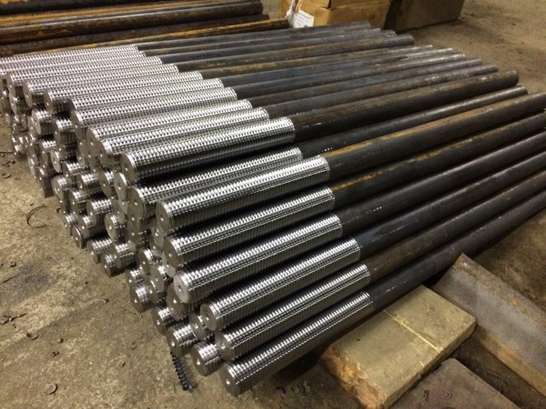 Прямые фундаментные болты Фундаментные болты прямого типа