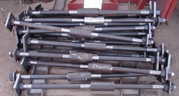 Составные фундаментные болты Фундаментные болты составного типа