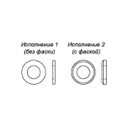 Шайбы плоские, класс точности А и С ГОСТ 11371-78 - 2 Шайбы плоские, класс точности А и С ГОСТ 11371-78 - фото - 2