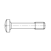 Винт с лыской "под ключ", класс точности В ГОСТ 10343-80 - фото - 2